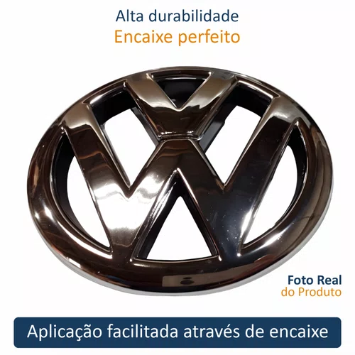 Emblema Grade Vw Gol Saveiro Polo Voyage 2008 Até 2012 Kombi 2009 Até 2012