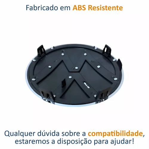Emblema Grade Vw Nivus 2019 Até 2025