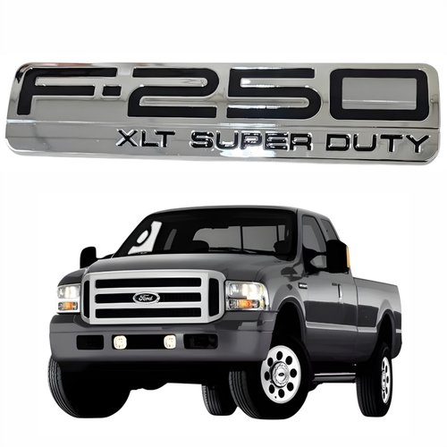 Emblema Lateral Ford f-250 - Escrito F-250 XLR SUPER DUTY