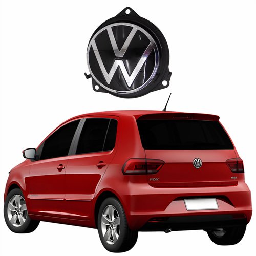 Emblema Maçaneta Tampa Traseira Fox 2017 Até 2025