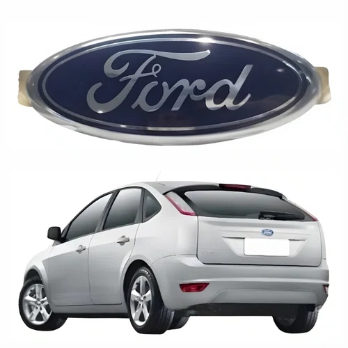 Emblema Tampa Traseira Ford Focus Hatch 2009 Até 2013