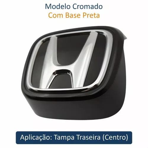 Emblema Tampa Traseira Honda Hrv 2022 Até 2026 Completo