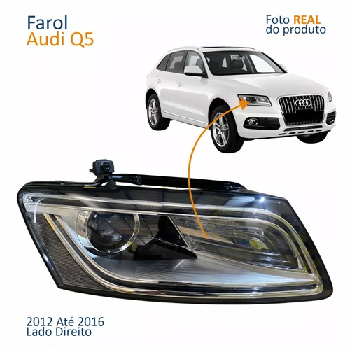 Farol Principal Audi Q5 2012 2013 2014 2015 2016 Lado Direito Passageiro