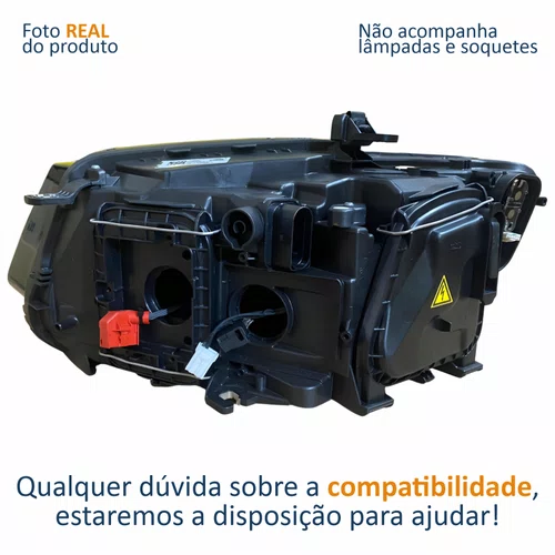 Farol Principal Audi Q5 2012 2013 2014 2015 2016 Lado Direito Passageiro