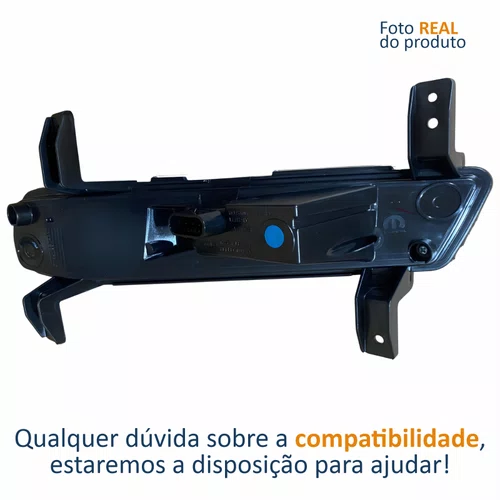 Farol Auxiliar De Milha Jeep Commander 2020 2021 2022 2023 Drl Full Led Lado Esquerdo Motorista