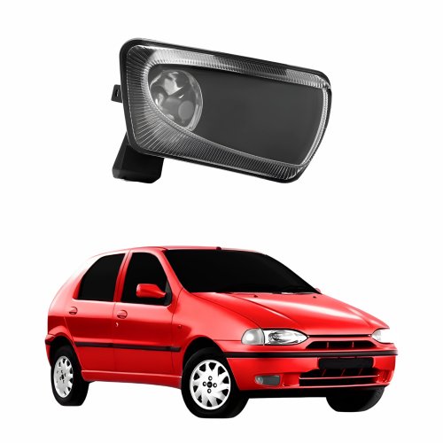 Farol Auxiliar De Milha Fiat Palio 1996 1997 1998 1999 2000 Lado Direito Passageiro