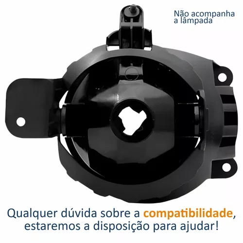 Farol Auxiliar De Milha Gm Cobalt Onix Sonic Spin 2012 Até 2016 S10 2017 Até 2019 Lado Direito Passageiro