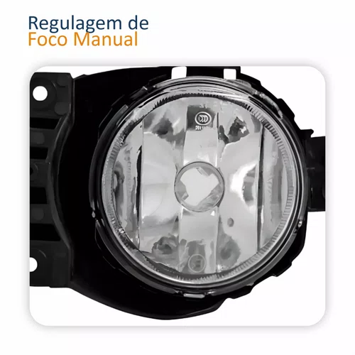 Farol Auxiliar De Milha Gm Cobalt Onix Sonic Spin 2012 Até 2016 S10 2017 Até 2019 Lado Direito Passageiro