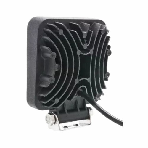 Farol Milha Auxiliar  Universal 8000k 10v/30v 2400lm 9 Led Quadrado