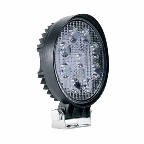 Farol Milha Auxiliar  Universal 8000k 10v/30v 2400lm 9 led Redondo