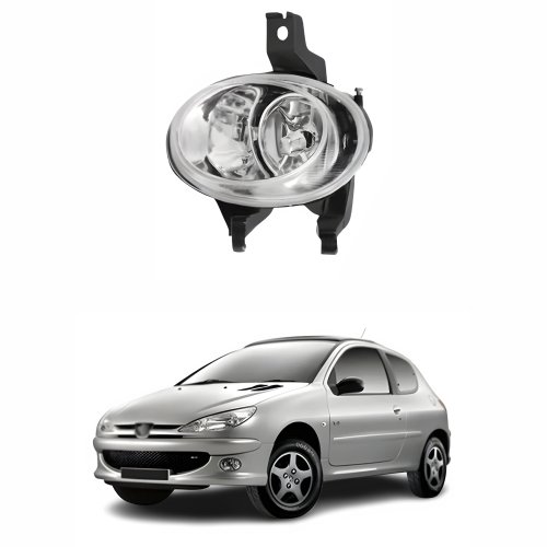 Farol Auxiliar De Milha Peugeot 206 2004 Até 2010 Lado Esquerdo Motorista