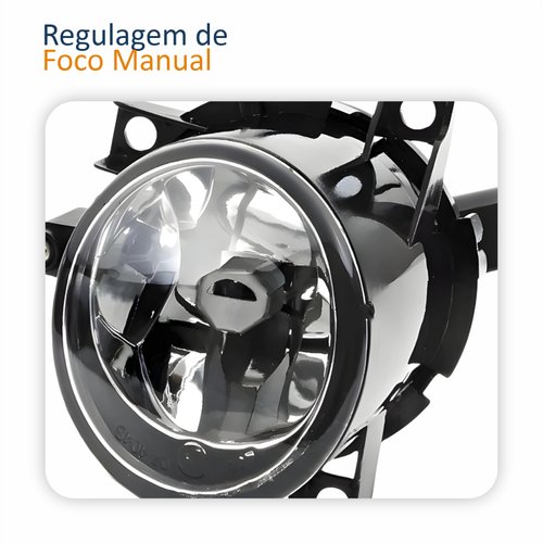 Farol Auxiliar De Milha Vw Gol G4 2005 Até 2008 Fox 2003 Até 2010 Polo 2003 Até 2006 Lado Esquerdo Motorista