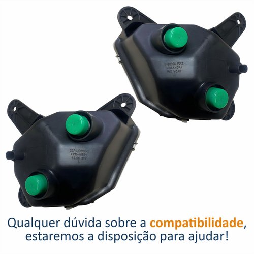 Par Farol Auxiliar Milha Vw Polo Gts 2024 2025 Com Chicote
