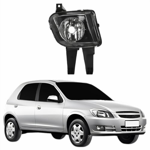 Farol Auxiliar De Milha Gm Celta 2007 Até 2015 Lado Direito Passageiro