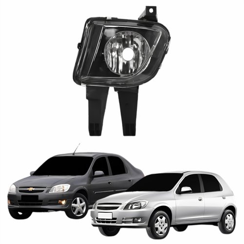 Farol Auxiliar De Milha Gm Celta 2007 Até 2015 Prisma 2007 Até 2012 Lado Esquerdo Motorista