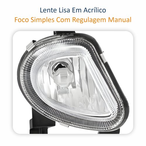 Farol Auxiliar De Milha Gm Corsa 2000 Até 2002 Lado Direito Passageiro