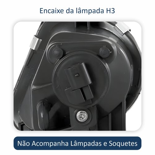 Farol Auxiliar De Milha Gm Corsa 2000 Até 2002 Lado Direito Passageiro
