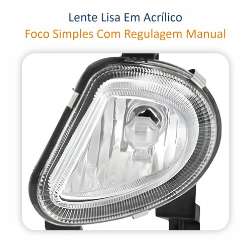 Farol Auxiliar De Milha Gm Corsa 2000 Até 2002 Lado Esquerdo Motorista