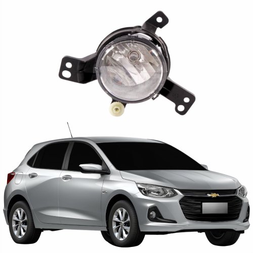 Farol Auxiliar De Milha Gm Onix 2020 2021 2022 2023 Lado Direito Passageiro