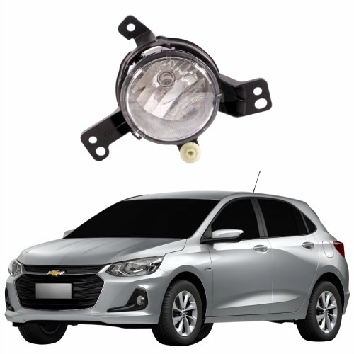 Farol Auxiliar De Milha Gm Onix 2020 2021 2022 2023 Lado Esquerdo Motorista
