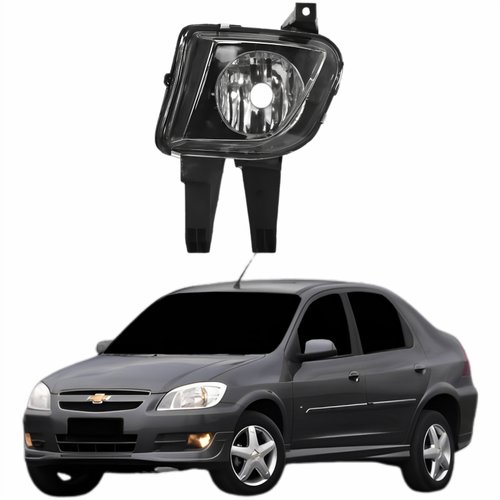 Farol Auxiliar De Milha Gm Prisma 2007 Até 2012 Lado Esquerdo Motorista Farol Auxiliar De Milha Gm Prisma 2007 Até 2012 Lado Esquerdo Motorista