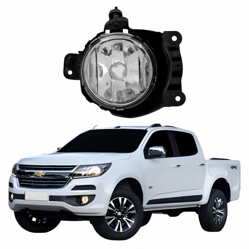 Farol Auxiliar De Milha Gm S10 2017 2018 2019 2020 2021 Lado Esquerdo Motorista