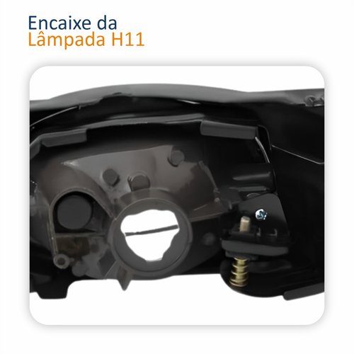 Farol Auxiliar De Milha Honda New Civic 2009 2010 2011 Lado Direito Passageiro