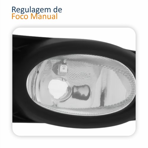 Farol Auxiliar De Milha Honda New Civic 2009 2010 2011 Lado Esquerdo Motorista