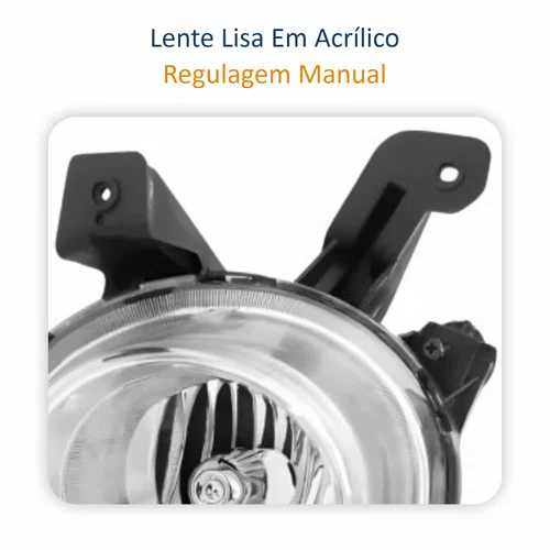 Farol Auxiliar De Milha Hyundai Hb20 2012 Até 2015 Lado Esquerdo Motorista