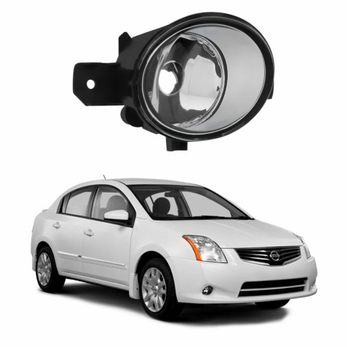 Farol Auxiliar De Milha Nissan Sentra 2007 Até 2017 Lente de Vidro Lado Direito Passageiro