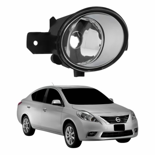 Farol Auxiliar De Milha Nissan Versa 2011 Até 2018 Lado Direito Passageiro