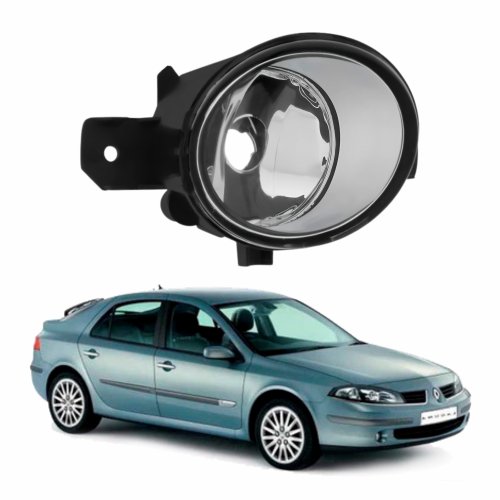 Farol Auxiliar De Milha Renault Laguna 2001 Até 2004 Lente de Vidro Lado Direito Passageiro