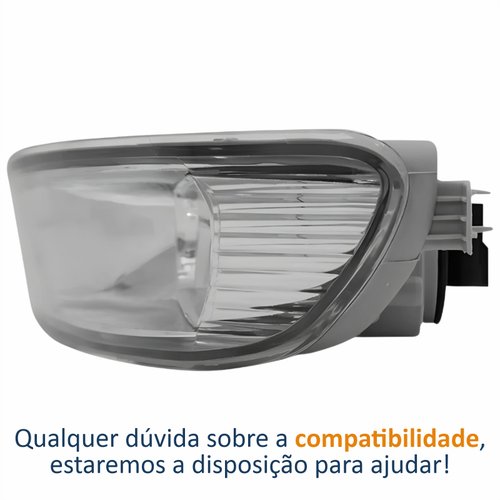 Farol Auxiliar De Milha Toyota Fielder 2005 2006 2007 2008 Lado Esquerdo Motorista