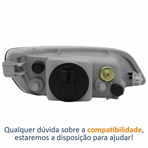 Farol Auxiliar De Milha Toyota Fielder 2005 2006 2007 2008 Lado Esquerdo Motorista