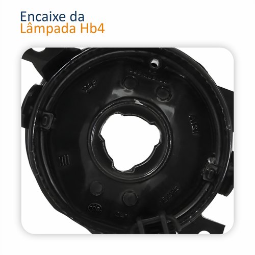 Farol Auxiliar De Milha Vw Amarok 2010 Até 2016 Jetta 2006 Até 2010 Lado Direito Passageiro