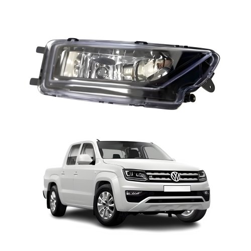 Farol Auxiliar de Milha Vw Amarok 2017 Até 2023 Lado Direito Passageiro