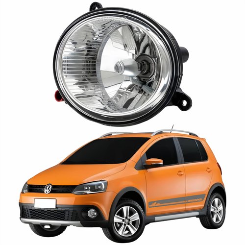 Farol Auxiliar De Milha Vw Crossfox 2011 Até 2014 Original Arteb Lado Esquerdo Motorista