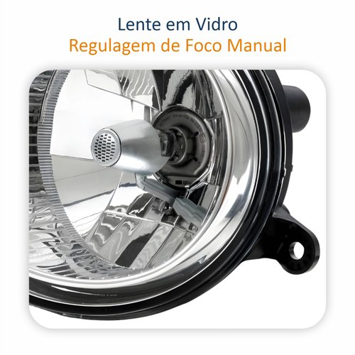 Farol Auxiliar De Milha Vw Crossfox 2011 Até 2014 Original Arteb Lado Esquerdo Motorista