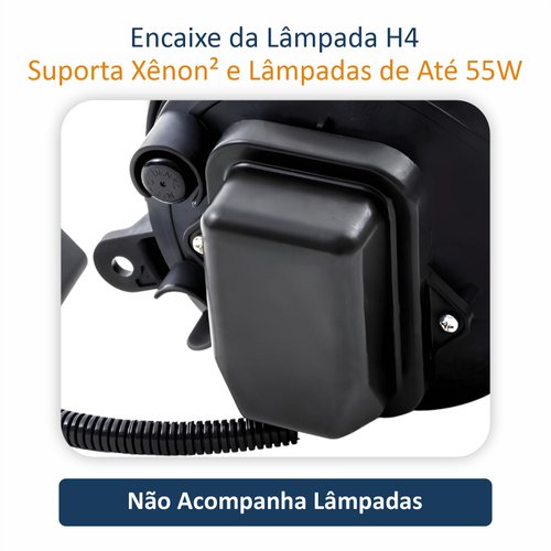 Farol Auxiliar De Milha Vw Crossfox 2011 Até 2014 Original Arteb Lado Esquerdo Motorista