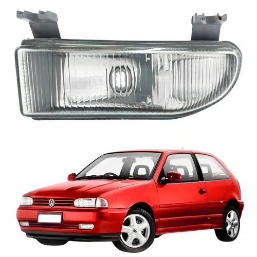 Farol Auxiliar De Milha Vw Gol G2 1995 Até 1999 Lado Esquerdo Motorista