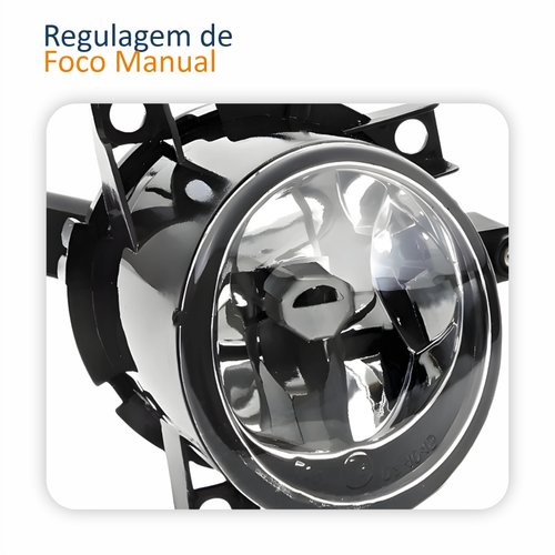 Farol Auxiliar De Milha Vw Gol G4 2005 Até 2008 Fox 2003 Até 2010 Polo 2003 Até 2006 Lado Direito Passageiro