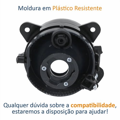 Farol Auxiliar De Milha Vw Gol G5 2009 Até 2012 Golf 2008 Até 2013 Fox 2011 Até 2014 Polo 2007 Até 2012 Original Arteb Lado Esquerdo Motorista