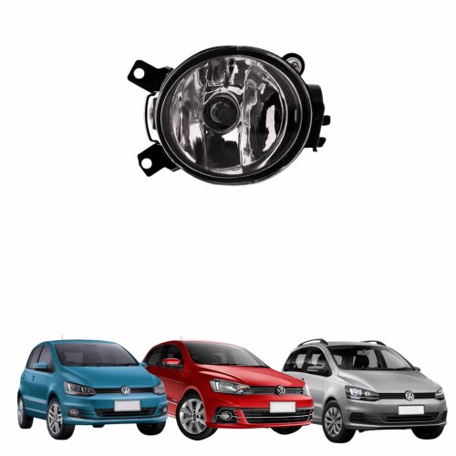Farol Auxiliar de Milha Vw Gol G7 2017 Até 2018 Fox Spacefox 2015 Até 2019 Lado Direito Passageiro