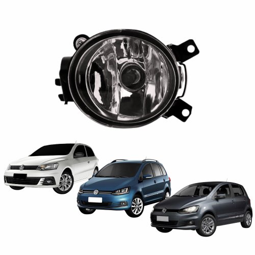 Farol Auxiliar de Milha Vw Gol G7 Fox Spacefox 2015 Até 2019 Lado Esquerdo Motorista