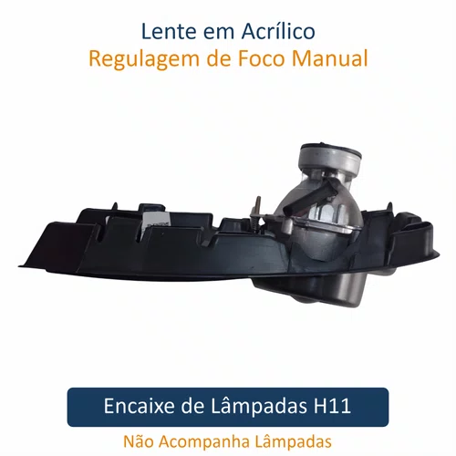 Farol Auxiliar De Milha Vw Golf 1999 Até 2006 Lado Esquerdo Motorista