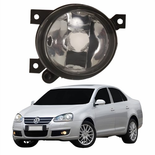 Farol Auxiliar De Milha Vw Jetta 2006 2007 2008 2009 2010 Lado Esquerdo Motorista