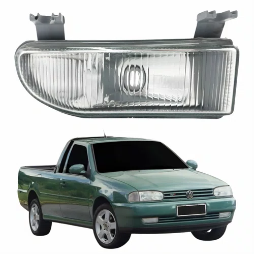 Farol Auxiliar De Milha Vw Saveiro G2 1995 Até 1999 Lado Direito Passageiro