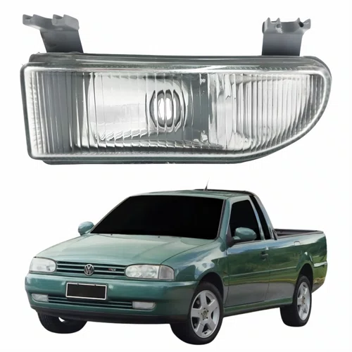 Farol Auxiliar De Milha Vw Saveiro G2 1995 Até 1999 Lado Esquerdo Motorista