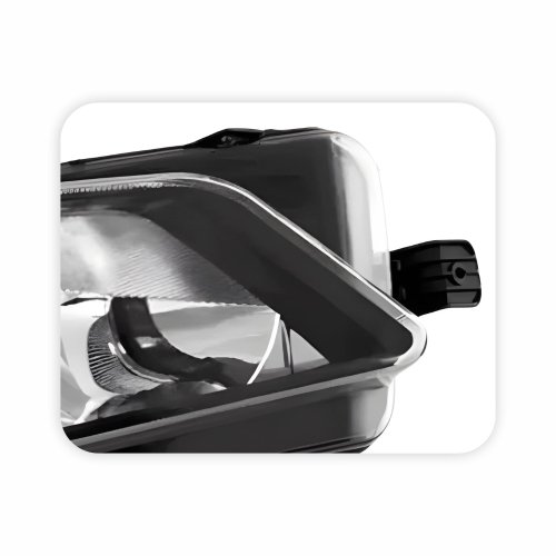 Farol Auxiliar de Milha Vw Virtus 2017 Até 2022 Máscara Preta Lado Direito Passageiro