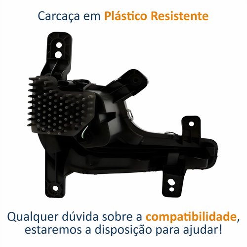 Farol Auxiliar Gm Onix 2020 Até 2025 Led Drl 2 Fios Lado Esquerdo Motorista